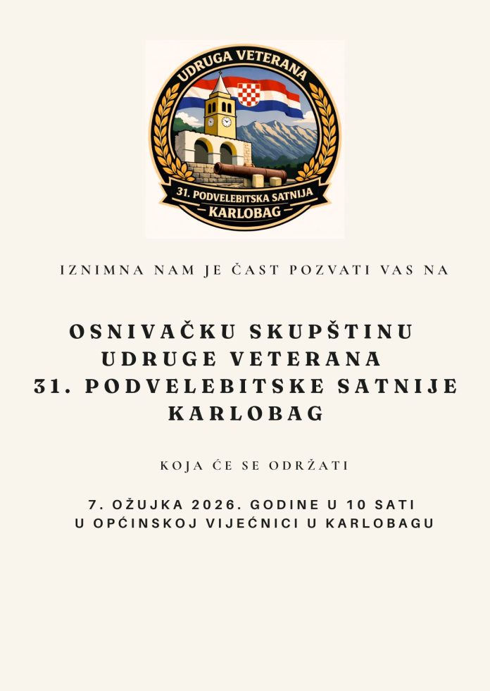 Osnivačka skupština Karlobag