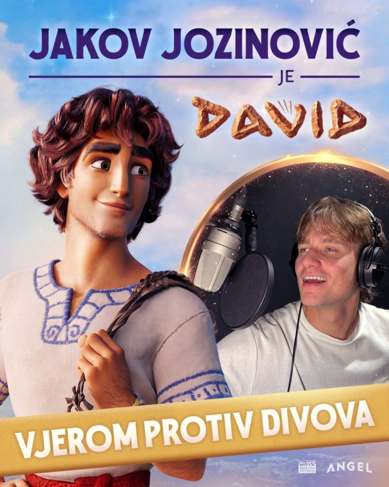 Jakov Jozinović i Sergej Božić predstavili naslovnu pjesmu iz animiranog spektakla „David“