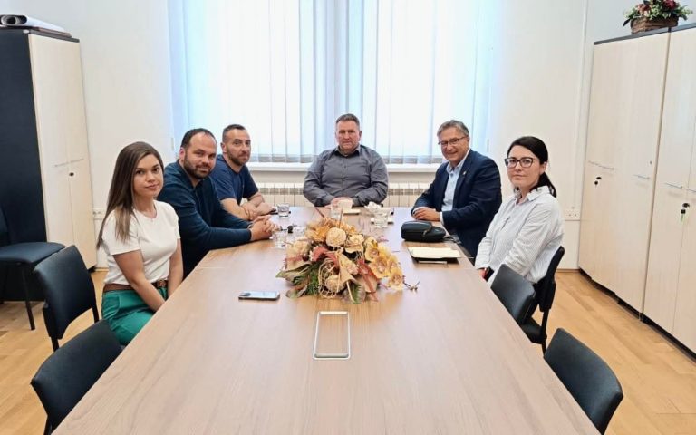Načelnik Fumić ugostio predsjednika HSS-a Darka Vuletića: Razgovarali o razvojnim projektima Brinja