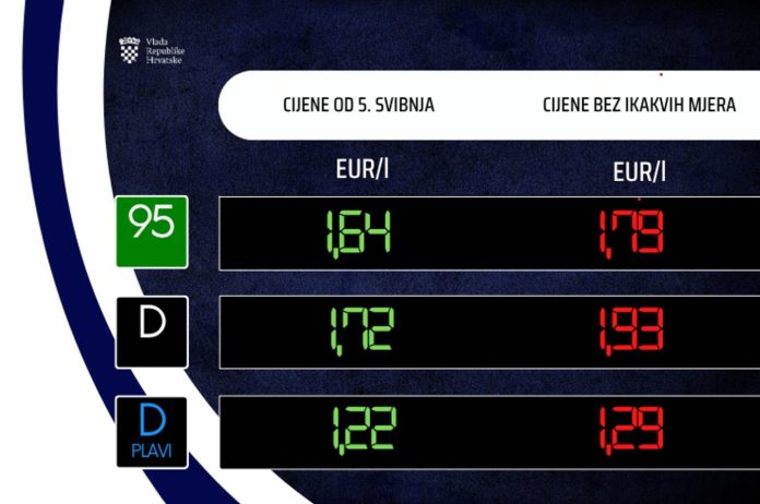 Nove cijene goriva