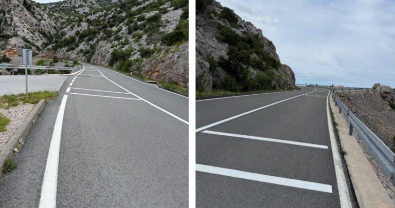 Opasni zavoj na Jadranskoj magistrali dobio dodatnu zaštitu nakon pogibije četvorice motociklista