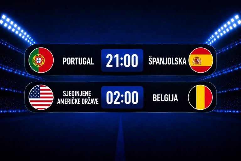 Nastavlja se osmina finala SP-a: Portugal i Španjolska igraju veliki europski derbi, SAD pred domaćim navijačima protiv Belgije