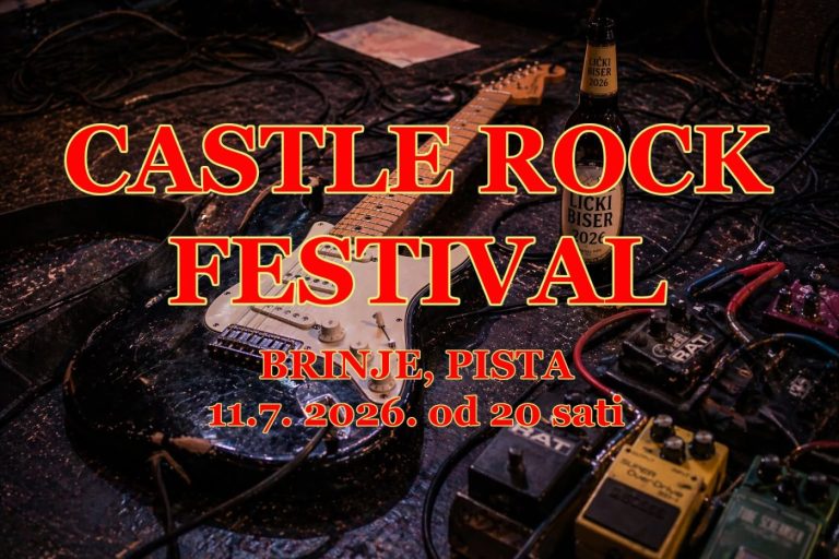 Jubilarni Castle Rock Festival donosi večer žive svirke podno Sokolca u Brinju