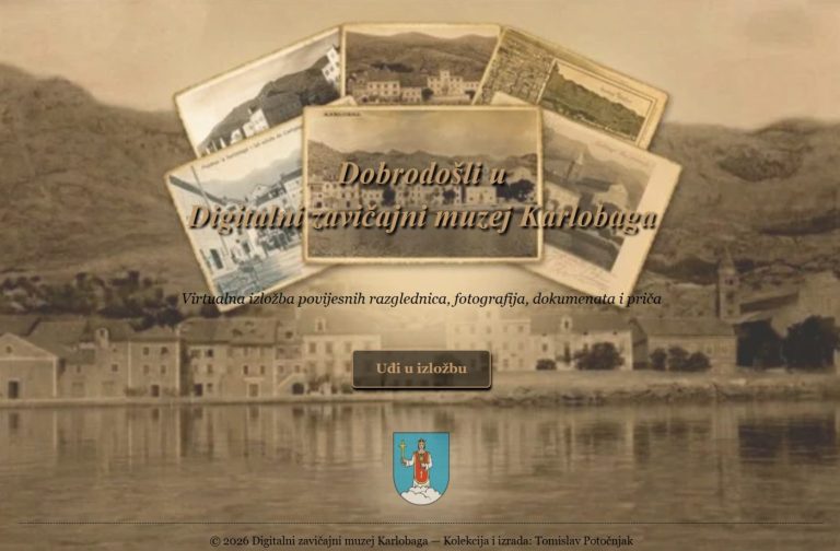 Karlobag dobio digitalni zavičajni muzej: Povijest mjesta sada je dostupna na jednom mjestu