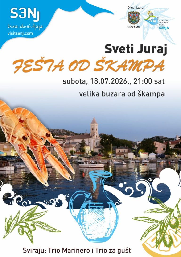 Fešta od škampa u Svetom Jurju donosi buzaru iz velike padele, glazbu i posebne menije