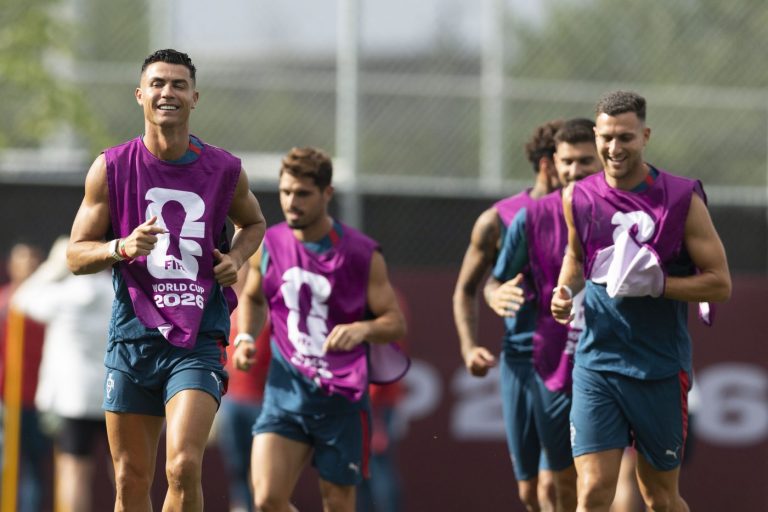 FOTO Portugal odradio posljednji trening uoči Hrvatske: Ronaldo predvodio reprezentaciju u Torontu