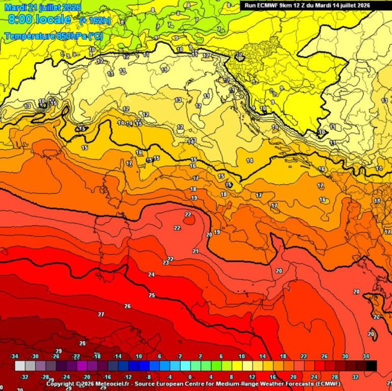 Veliki preokret na meteorološkim kartama: U Lici jutra padaju na 10 stupnjeva, a evo što čeka Zagreb i Jadran