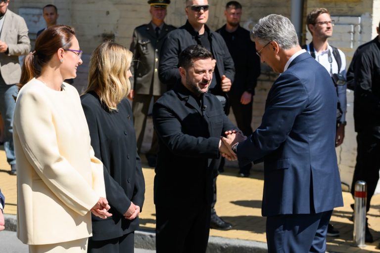 FOTO Premijer Plenković u posjetu Ukrajini