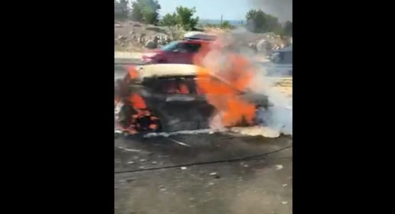 Automobil se zapalio na A1, kolone duge i do osam kilometara