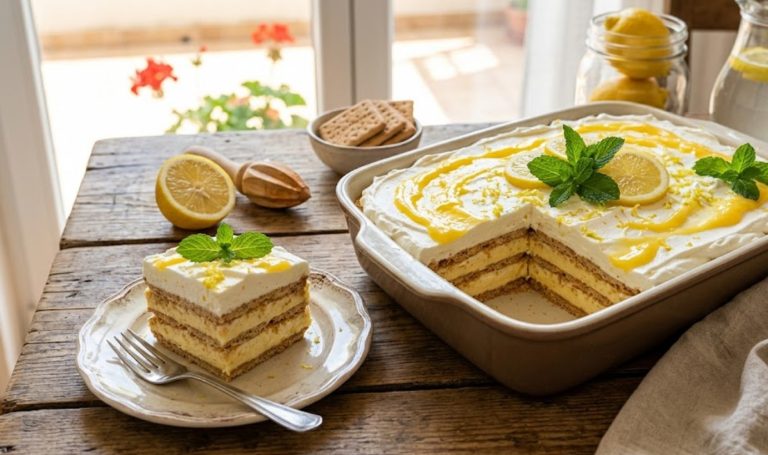 Ledeni kolač od limuna bez pečenja: Osvježenje za najtoplije dane